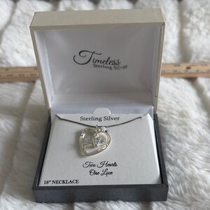 Sterling Silver Heart Necklace